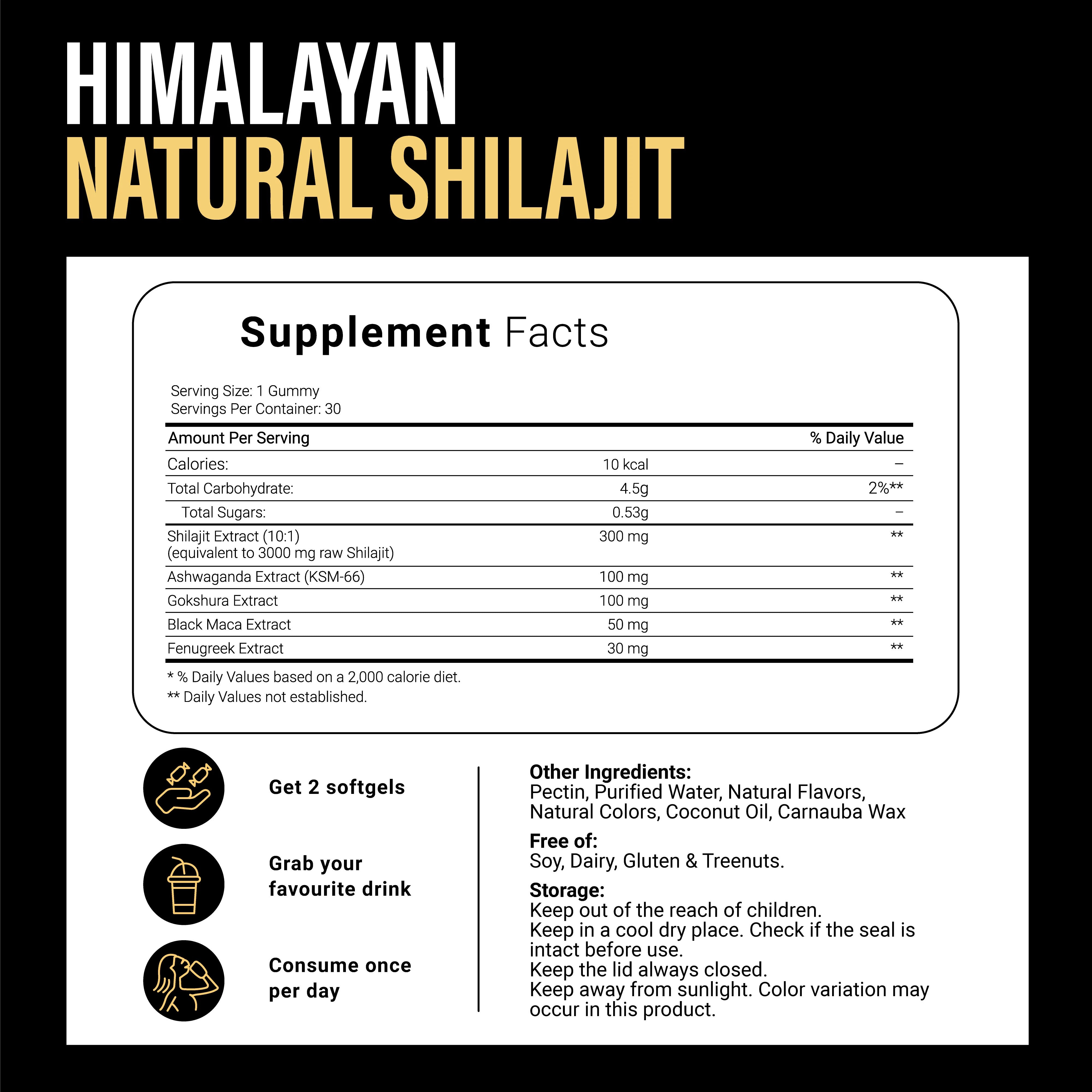 Natural Shilajit Gummies v2